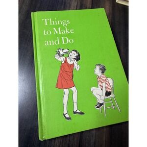 Things to Make‎ and Do Children's Craft Activity Book 1969